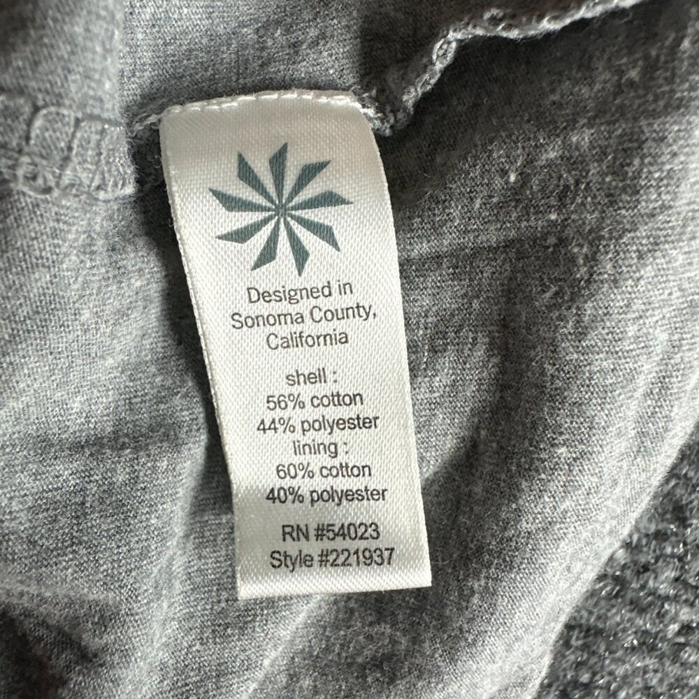 Athleta Bohemian Halter Dress Womens Small Gray Stretch Knit Tie Waist Lined - Picture 5 of 8